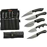 SZCO Supplies 5 Piece Skinning Knife Set