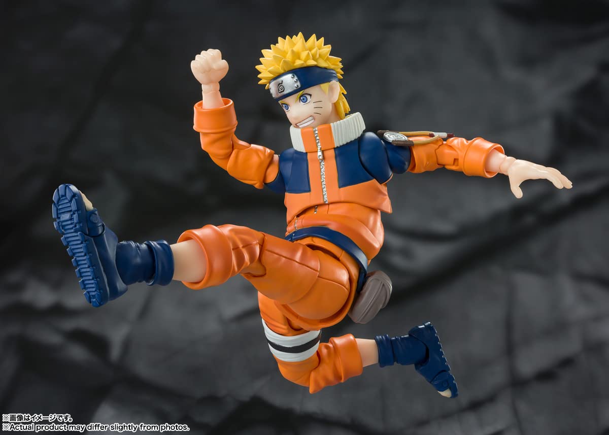 TAMASHII NATIONS - Naruto - Naruto Uzumaki -The No.1 Most Unpredictable Ninja- S.H.Figuarts Action Figure