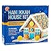 6pc DIY Chanukah Hanukkah Ginger Bread Holiday House Kit 2.14 LB For Kids of All Ages & Family Traditions.