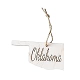 State Christmas Ornaments, Wooden Tree Holiday