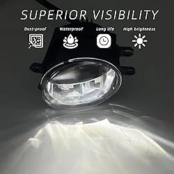 Shocklight Led Fog Lights Compatible With 2014 2015