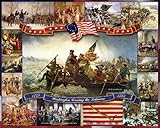 White Mountain Puzzles Washington Crossing The Delaware - 1000 Piece Jigsaw Puzzle