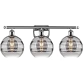 Innovations Lighting 516-3W-11-28-Rochester-Bathroom Vanity Light Rochester 3 Light 28" Wide Vanity Light - Polished Chrome/L