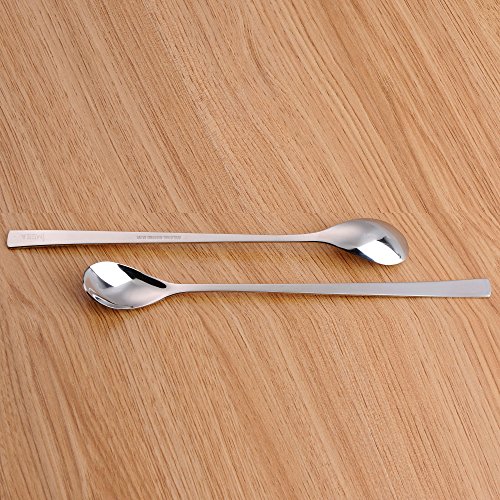 image for IMEEA 9 inch Mixing Stirring Spoon for Iced Tea Coffee Ice Cream Cockt