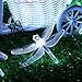 ApexPower Solar Outdoor String Lights Decorative Light 8 Modes 20LED Dragonfly Waterproof Light for Party, Wedding, Patio, Yard, Home, Landscape, and Holiday Decorations (Cool White)