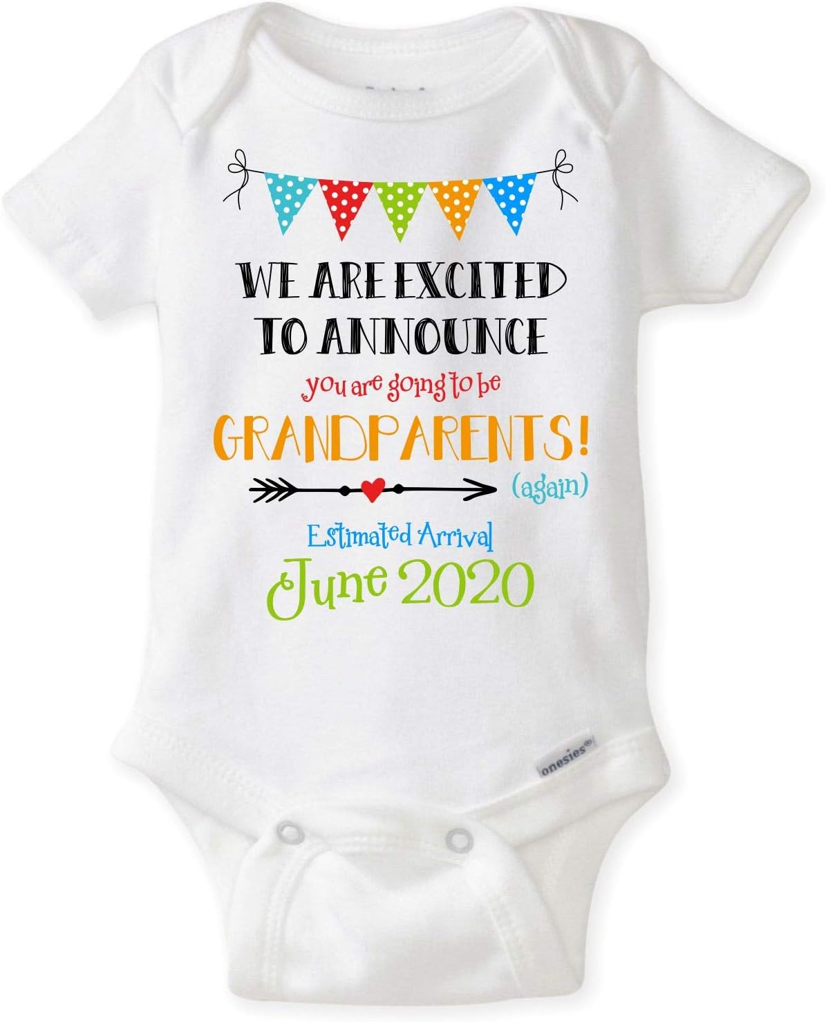 CarefreeTees You are Going to Be Grandparents! (Again) - Pregnancy Announcement