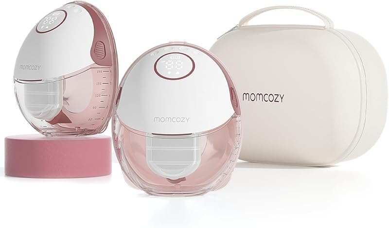 Momcozy Breast Pump 2 Count Cozy Red Brand Mothercare