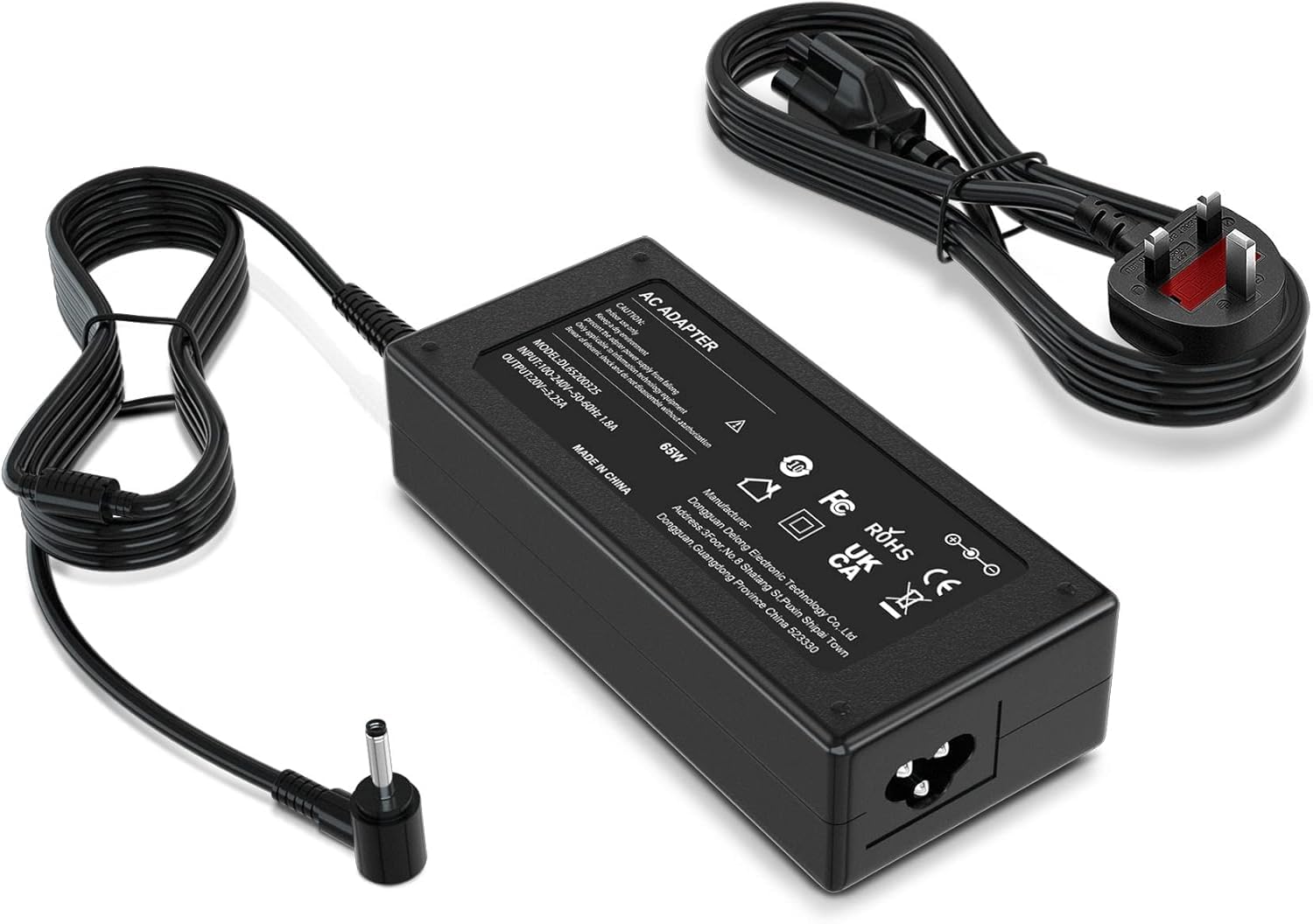 BIUBOTY 65W/45W Laptop Charger Compatible with Lenovo Ideapad 330 330s 320s 510 310 320 100 110 120s 130 310 520 530S V145 V155 Yoga 310 510 520 530 Flex 4 5 6 Miix 510 520 20V 3.25A Power Adapter
