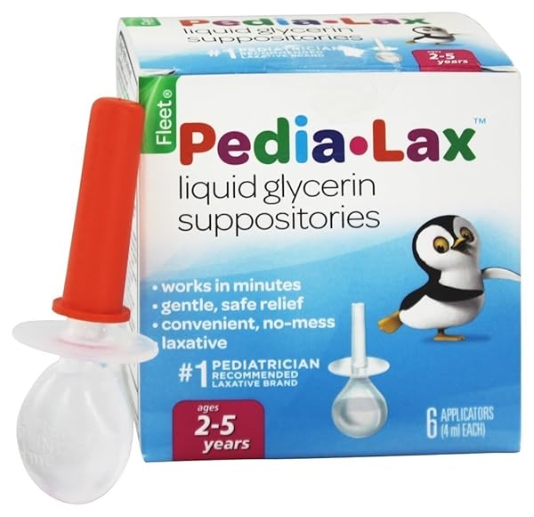 PEDIA-LAX ENEMA – 2.25 OZ – 6 CT