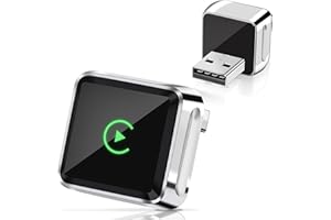 Foscomax Adaptateur CarPlay sans fil, mini adaptateur CarPlay en aluminium pour iPhone prend en charge plus de 800 voitures a