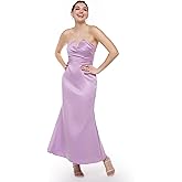 David's Bridal The Edit Studio Strapless Satin Notch Neckline Sheath Dress in Bouquet, Elegant Cocktail Dress for Weddings
