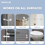 Jool Baby Products Child Safety Strap Locks 4 Pack 3M Adhesive No Drilling view 4