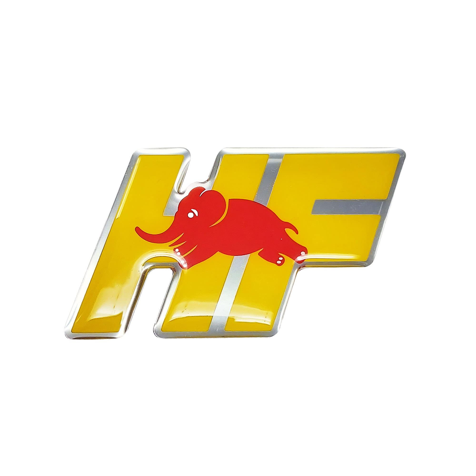 Lancia 21261 Official HF 3D Sticker Logo 60 x 35 mm