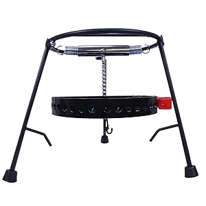 CampMaid Dutch Oven Lidlifter & Charcoal Holder (2 Piece)