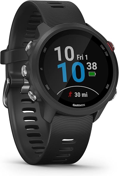 Garmin Forerunner 245 Music GPS Running Smartwatch Black Music Storage