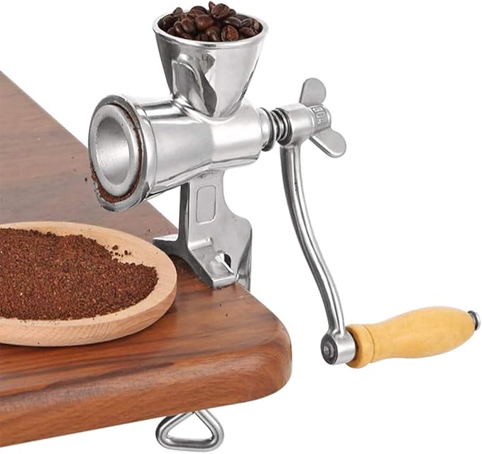 Moongiantgo Manual Grain Grinder Hand Crank Grain Mill