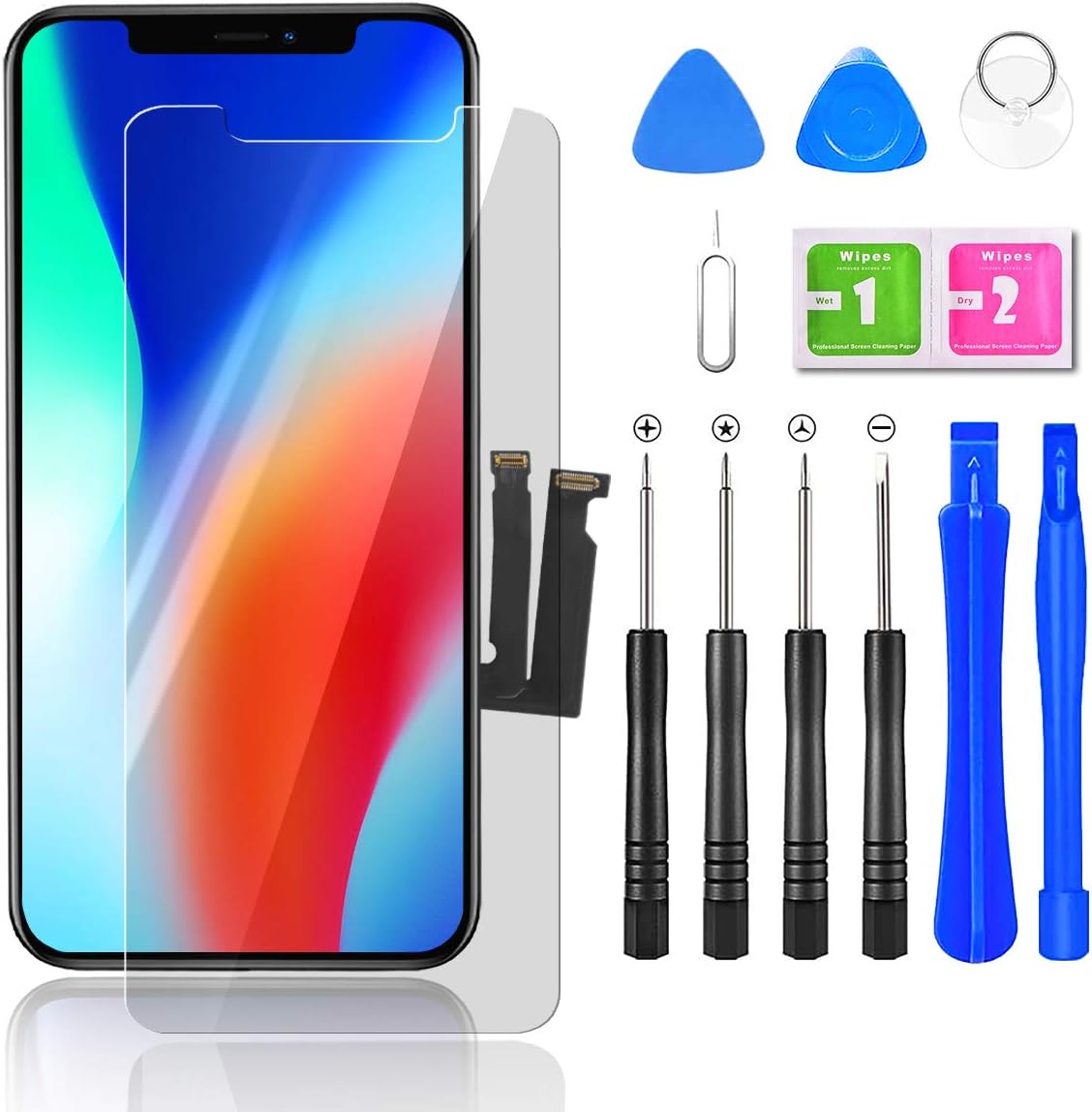Amazon Co Jp Iphone Xr 液晶パネル Iphone Xr 6 1インチフロント画面交換 修理交換用lcdガラス液晶セット 標準修理工具セット付属 対応機種 A1984 105 106 108 家電 カメラ