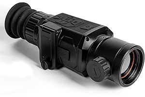 GUUNE Thermal Imaging Scope Night Vision Hunting Scope,35mm Lens 2500m Detect Distance 384x288/640x512 Sensor Zoom 1-8x Thermal Image Scope for Hunting
