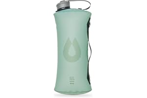HYDRAPAK Collapsible Camping Water Storage (2L, 3L, 4L, 6L, 10L) - BPA & PVC Free, Hydration Reservoir Bag, Leak Proof