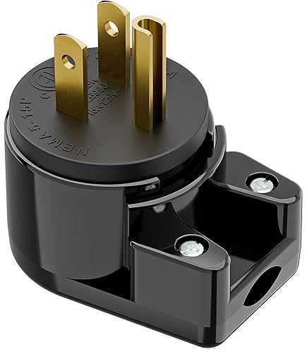 Legrand Pass & Seymour SA399BKCC10 Residential Straight Blade Plug