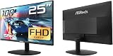 ASRock CL25FF 24.5 inch IPS Monitor 100Hz Light Gaming Home Office Low Blue view 3