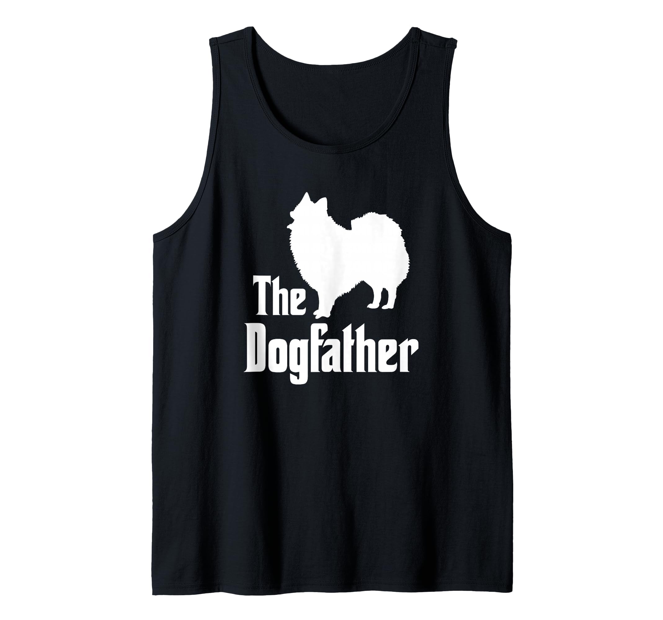 The Dogfather - funny dog gift, funny Japanese Spitz Tank Top