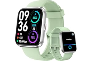 aeac Smart Watch, 2024 Newest Fitness Watch for Men Women, Alexa Built-in & Stable Bluetooth Call, 100 Sports, IP68 Waterproof Smartwatches for iOS Android