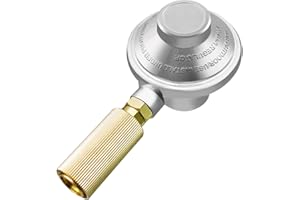 PNYZIK Oven Regulator Replace SPG25-17 Fit for Camp Chef PZOVEN COVEN COVEND COVENT And Deluxe Outdoor Camping Oven, Oven Propane Regulator Adapter Fit for 2-Burner Stove And Italia Artisan Pizza Oven