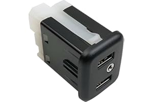 TOPPARALL 13519224 23496501 USB Port AUX Jack Auxiliary Input Adapter CarPlay for 13509942 13510854 Compatible with Chevy Bui-ck G-M-C Cadillac 2015-2018