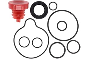 NewYall Power Steering Pump Seal Gasket O-Ring & Reservoir Cap Kit for Honda Accord Pilot Odyssey Civic Ridgeline Element CR-V Acura Interga TL/TSX RDX MDX