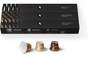 Nespresso Capsules Original, Barista Flavored Pack, 50 Count Espresso Coffee Pods