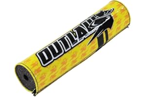 OUTLAW RACING PRODUCTS Outlaw Racing Bike Handlebar Protector Pad Cushion for Crossbar - Fits ATV Motorcycles Dirt Bike - Approx. 8.9-Inch-Long (Yellow)