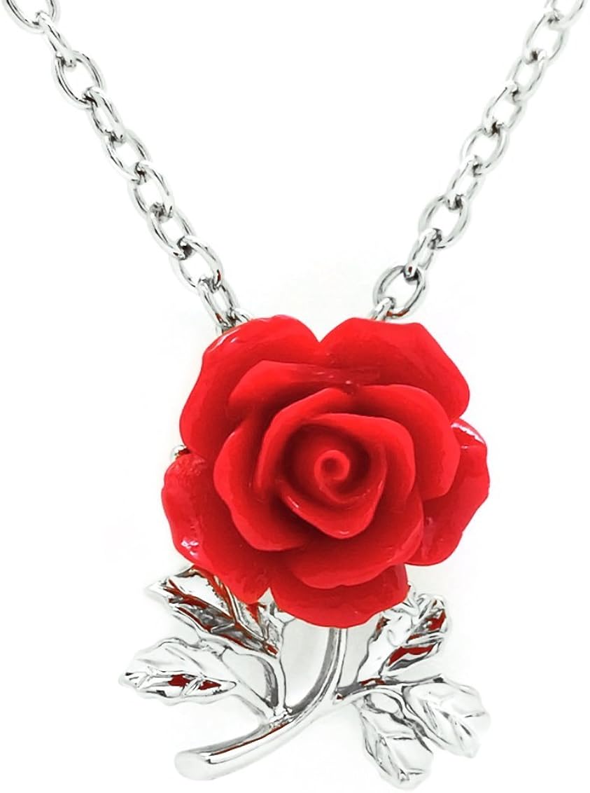 Red Flower Pendant Online, 54% OFF 