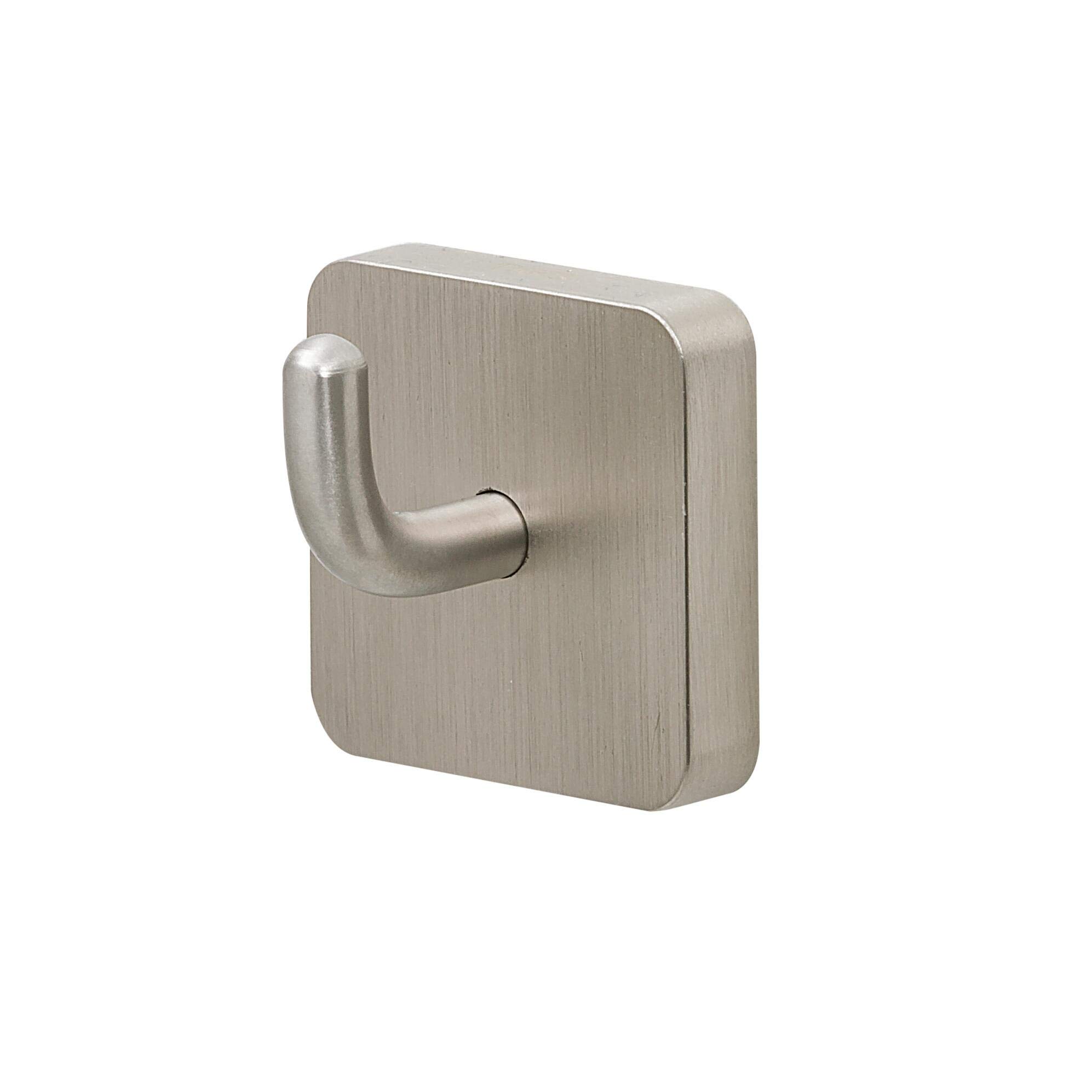 Tiger Onu, Towel hook large, Brushed stainless steel, 38x48x48mm