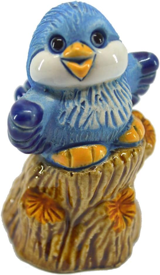 Rinconada 2017 Collection, Small Blue Bird Tweeting, 2.2¨H, AR803A