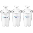Brita Standard Water Filter, Standard Replacement Filters for Pitchers and Dispensers, BPA Free, 3 Count