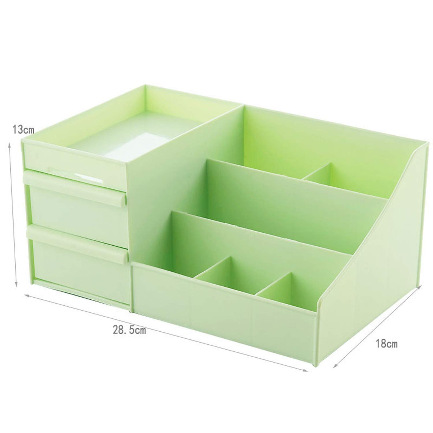 Amazon Com Plastic Makeup Drawers Organizer Box Container Make