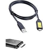 5Ft USB Cable Compatible with Samsung Camera Charger SUC-3 SUC-5 SUC-7 | Compatible with Samsung PL120, ST65, TL100 and L200 cameras; 5Ft USB cable for SUC-3, SUC-5 and SUC-7 charger replacement