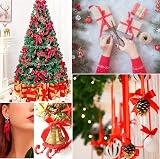 ZSYIULIA 10mm Red Satin Ribbon 22m Gift Wrapping Craft Hair Bow Christmas view 6