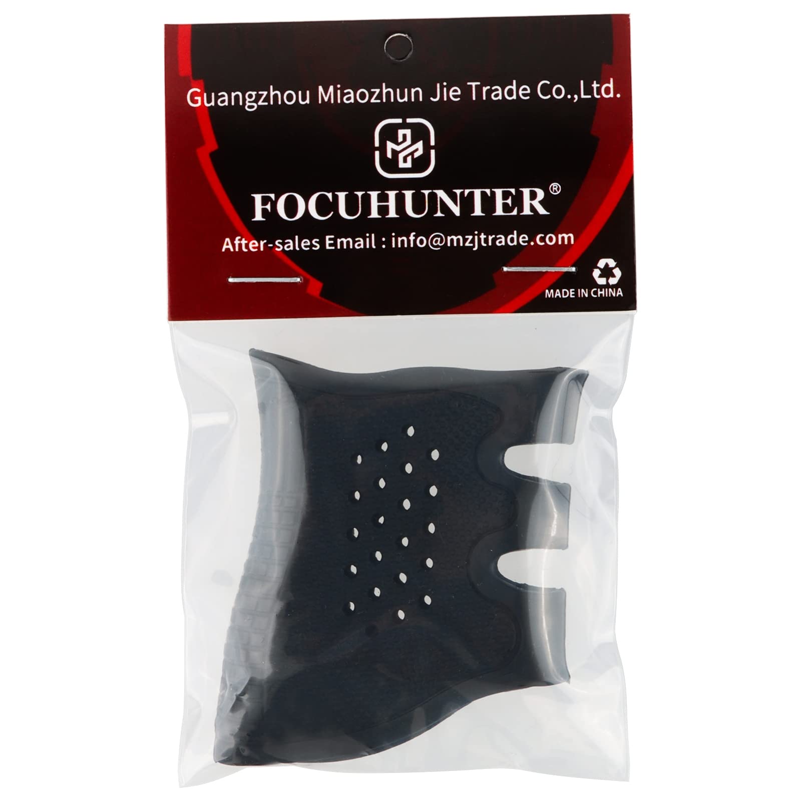 FOCUHUNTER Grip Glove Holster Rubber Gun Cover Anti-slip Handguns Airsoft Holster Gun Accessories for GK 17, Generation 4 GK 20, 21, 22, 31, 34, 35, 37 (Black)