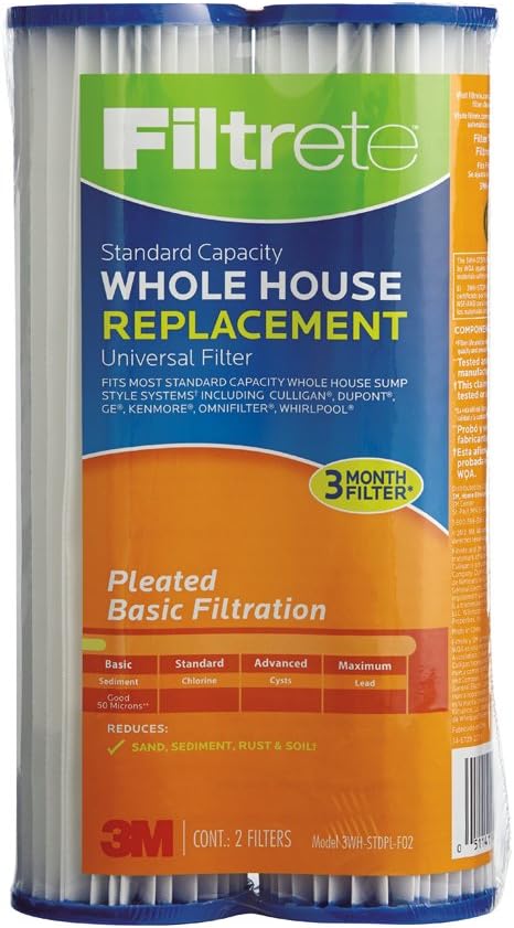 Which Is The Best Filtrete Whole House Replacement Water Filter String Wound
