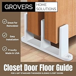 5-Pack Sliding Closet Door Floor Guide Bracket