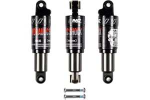CNCLOL Mountain Bike Rear Shock 120mm/125mm/150mm/165mm/185mm/190mm/200mm,Bicycle Shock Absorber- Hydraulic Rear Suspension Shock for Mtb/Mtn/ebike/Dmn.