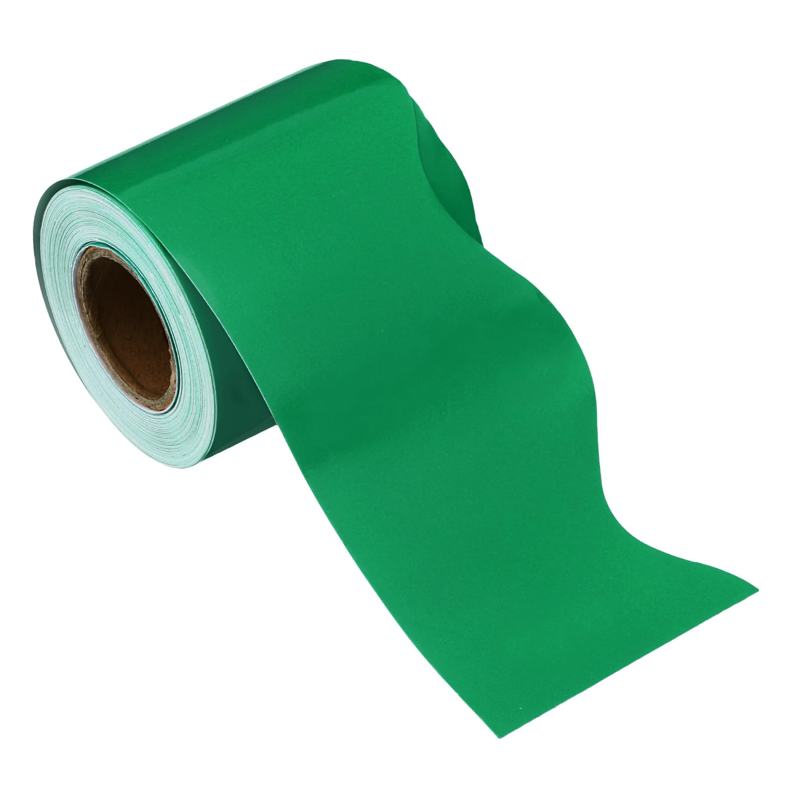 PATIKIL 2.24" x 32.8Ft Bulletin Board Border,Scalloped Trim Strips Wall Decor for Locker Classroom Cork Poster Black Board White Chalkboard, Green