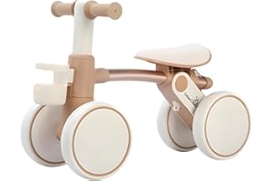 Urban Cradle Co. Toddler Balance Bike 18+ Months, Adjustable Handle Bars & Seat, Sippy Cup Holder Basket, Modern Chic Design, Lightweight & Durable, Promotes Coordination