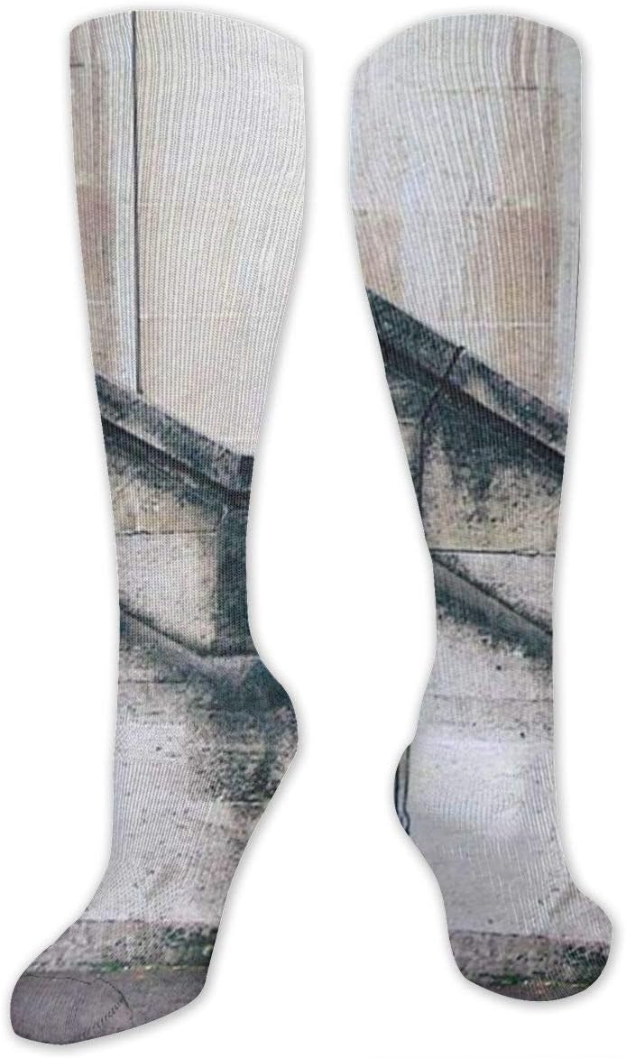 Annieee Unisex Colorful Casual The Banksy Girl Crew Socks Long Socks