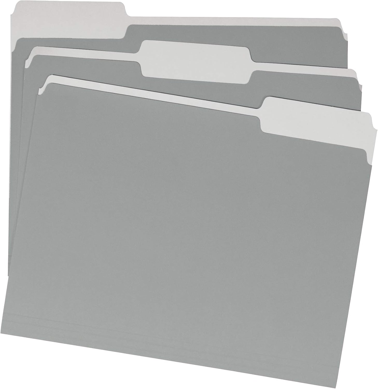 Basics File Folders, Letter Size, 1/3 Cut Tab, Orange, 36-Pack : Office Products