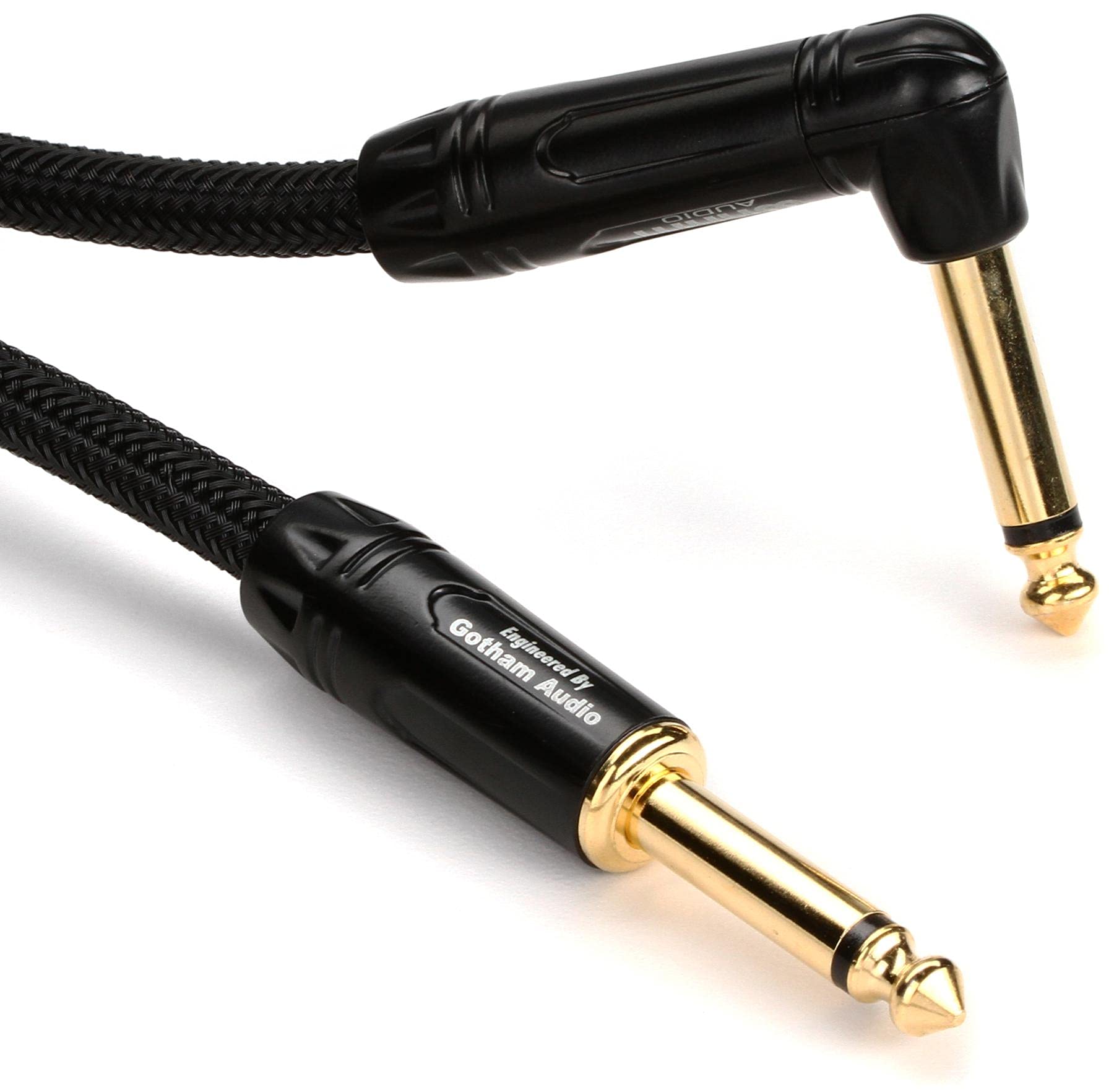 Warm Audio TS-1RT-10 Premium Audio Cable (gold-plated connectors, four-conductor Starquad construction, and double-reussian shielding for maximum audio quality and superior noise rejection).