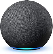 Certified Refurbished Echo (4th Gen) | With premium sound, smart home hub, and Alexa | Charcoal