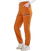 INPAKO Women's Hiking Pants UPF 50+ Water-Resistant Elastic Quick Dry Hiking Pants Athletic Lounge Casual Travel